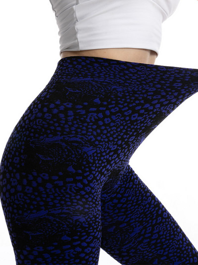 CUHAKCI terepszínű nyomott leggings női varrat nélküli farmer sport magas derekú harisnya edzés Fitness elasztikus nadrág Stretch jegging