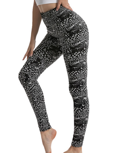CUHAKCI terepszínű nyomott leggings női varrat nélküli farmer sport magas derekú harisnya edzés Fitness elasztikus nadrág Stretch jegging