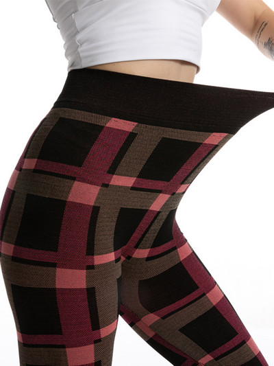 CUHAKCI terepszínű nyomott leggings női varrat nélküli farmer sport magas derekú harisnya edzés Fitness elasztikus nadrág Stretch jegging
