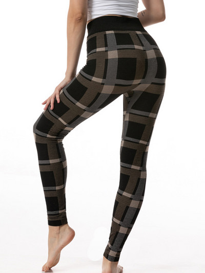 CUHAKCI terepszínű nyomott leggings női varrat nélküli farmer sport magas derekú harisnya edzés Fitness elasztikus nadrág Stretch jegging