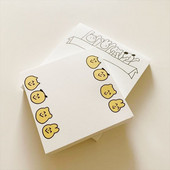 ins Funny Brief Strokes Animal Memo Pad Student Office Kawaii Notepad Χαριτωμένο φορητό μήνυμα Χαρτί Σχολική γραφική ύλη 50 φύλλων