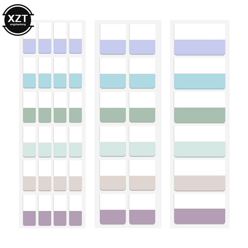 60/120/240 PCS Daudzkrāsu lipīga rādītāja cilnes Rakstāmās piezīmes Grāmatzīmes Piezīmes Uzlīmes Piezīmju grāmatiņas Grāmatas Lapu marķieri Klasificēt