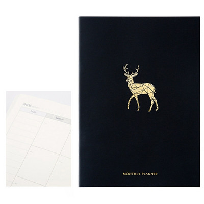 2021 Planner Notebook Journals Organizer Πρόγραμμα 365 ημερών Εβδομαδιαίο Μηνιαίο Σημειωματάριο D08A
