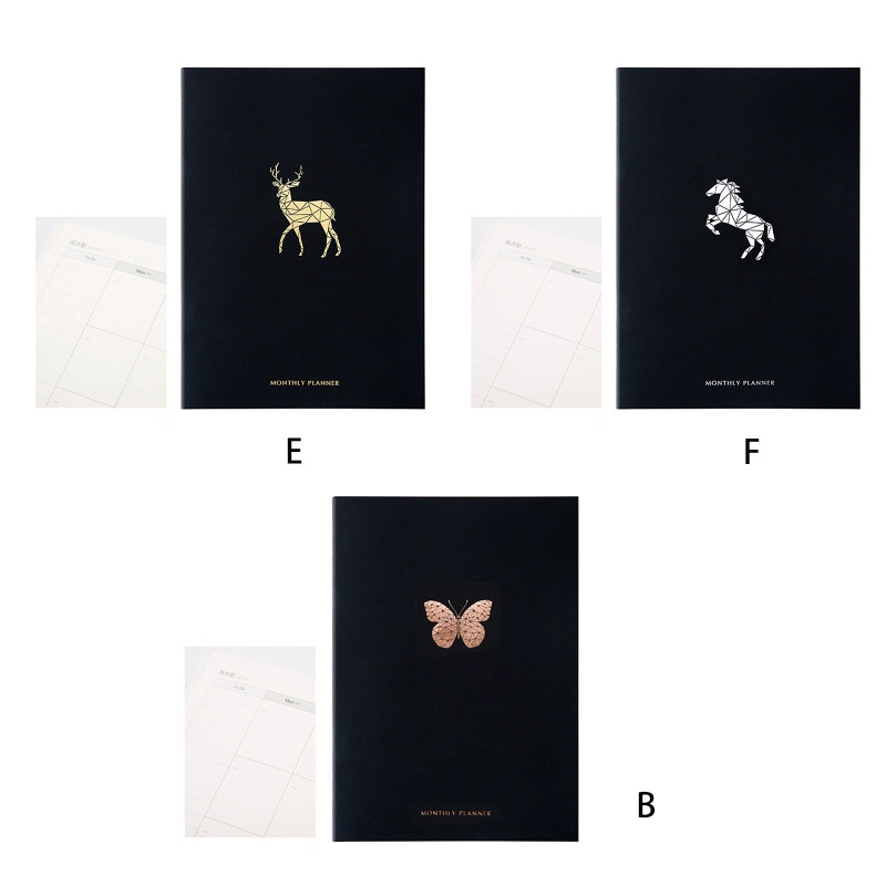 2021. gada plānotājs Piezīmju grāmatiņas Žurnālu organizators 365 dienu plāns Nedēļas ikmēneša piezīmju grāmatiņa D08A