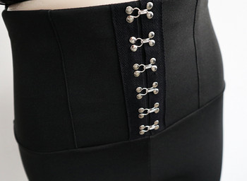 Γυναικεία κολάν με πόρπη με ψηλή μέση 2020 Σέξι λεπτή κομψή ώθηση προς τα ισχία Casual pencil παντελόνι Γυναικείο ελαστικό παντελόνι γραφείου για τζόκινγκ