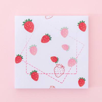 1 τμχ Cute Kawaii Flower Notes Pad σημειωματάριο Σελιδοδείκτης γραφικής ύλης γραφείου Σχολική προμήθειες Σχεδιασμός σημειωματάριων Διακόσμηση αβοκάντο