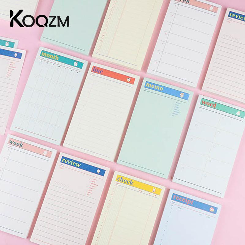 1 gab. Radošs ikdienas grafika piezīmju bloks, caurspīdīgs, ūdensnecaurlaidīgs līmlapiņu plānotājs Biroja skolas piederumu kancelejas preces