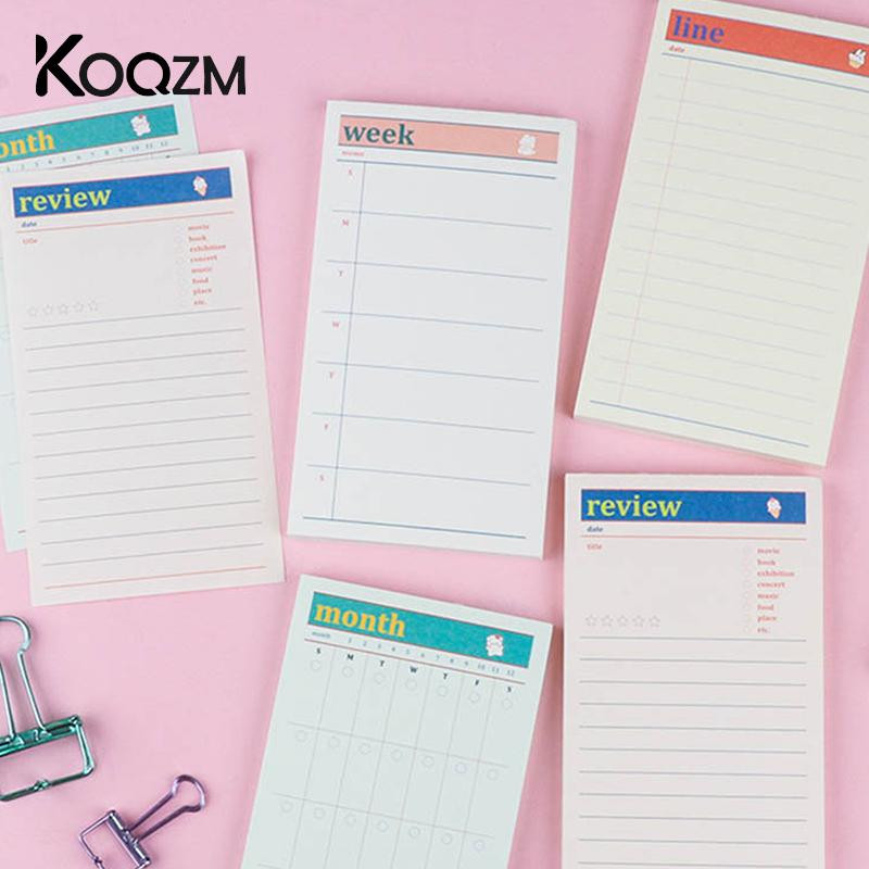 1 gab. Radošs ikdienas grafika piezīmju bloks, caurspīdīgs, ūdensnecaurlaidīgs līmlapiņu plānotājs Biroja skolas piederumu kancelejas preces