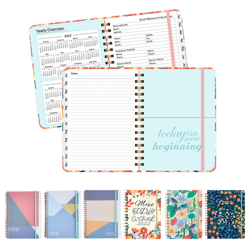 A5 2022 Dienasgrāmata Nedēļas plānotājs angļu valodas versija Darba kārtība Organizators Piezīmju grāmatiņa Mērķi Ieradums Piezīmju bloks Grafiki Kancelejas preces Skolas piederumi