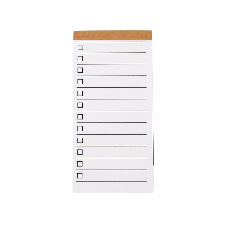 Kraftpapīra piezīmju grāmatiņa pārnēsājama noņemama mini vārdnīca Studentu kancelejas preces Biroja piederumi kabatas plānotājs naudas plānotājs katru nedēļu
