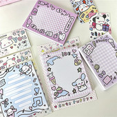 50 φύλλα Korean Ins Cute Puppy Memo Pad Scrapbooking Journal Collage DIY Notepads Office Σημειώσεις μηνύματος Kawaii Stationery