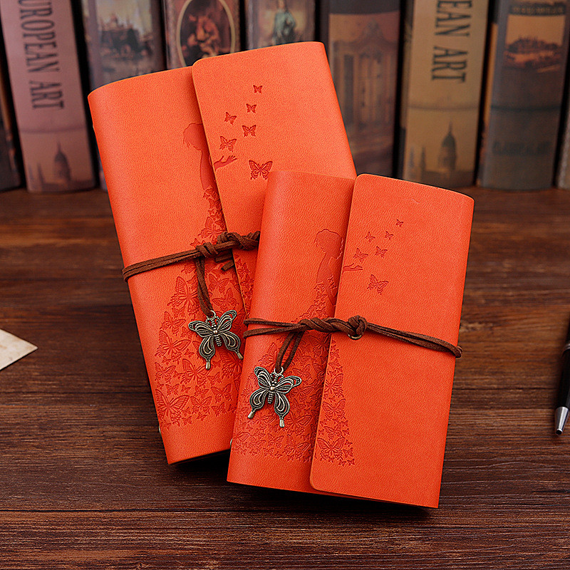 Jauno ceļotāju piezīmju grāmatiņas dienasgrāmata Piezīmju grāmatiņa Vintage Literatūra PU A6 A5 Ādas piezīmju grāmatiņa Kancelejas preces Dāvanu ceļotāju žurnālu plānotāji