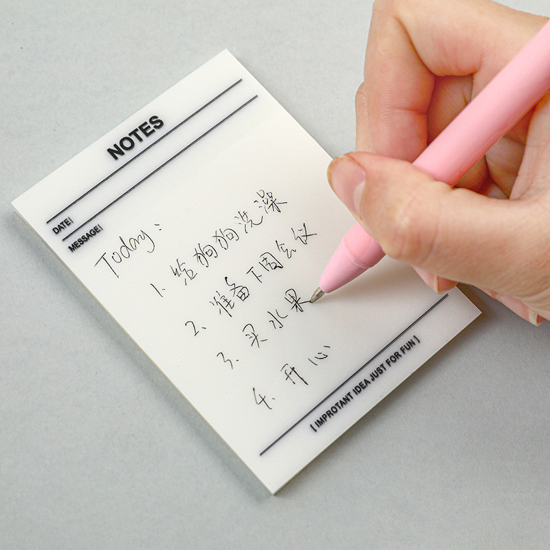 1 gabals Lytwtw`s Kancelejas piederumi Skolas piederumi Caurspīdīgas siksnas piezīmes Ūdensnecaurlaidīgas piezīmju lapiņas Biroja pašlīmējošā uzlīme