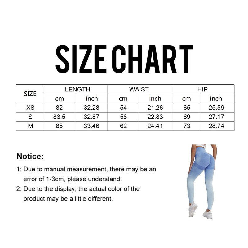 Sieviešu legingi fitnesam Gradients Sporta legingi Bezšuvju bikses ar augstu vidukli, treniņu zeķubikses Jogas sporta apģērbi sieviešu apģērbi