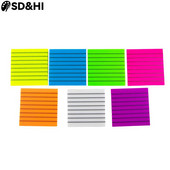 Αδιάβροχο Διαφανές Sticky Notes Memo Pad 50 Sheets Daily To Do List Χαρτί σημειώσεων οριζόντιας γραμμής για χαρτικά γραφείου φοιτητών