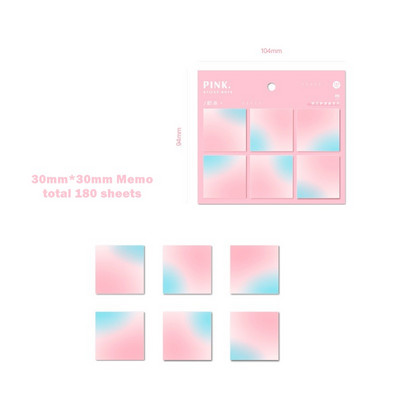 1τεμ Tomorrow Dreamer Memo Pad 30*30mm 180 Sheets Color Sticky Notes Αυτοκόλλητα Αυτοκόλλητα Σημειωματάριο Planner Αυτοκόλλητα School A6979