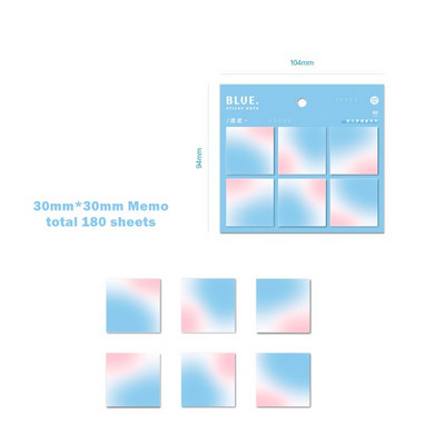 1τεμ Tomorrow Dreamer Memo Pad 30*30mm 180 Sheets Color Sticky Notes Αυτοκόλλητα Αυτοκόλλητα Σημειωματάριο Planner Αυτοκόλλητα School A6979