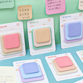 90 φύλλα Σημειωματάριο Kawaii Sticky Notes 3 μεγεθών Υπόμνημα Υπόμνημα Υπόμνημα μαθητής Planner Σημειωματάριο Αυτοκόλλητα σημειώσεων Σχολικό γραφείου Χαρτικά