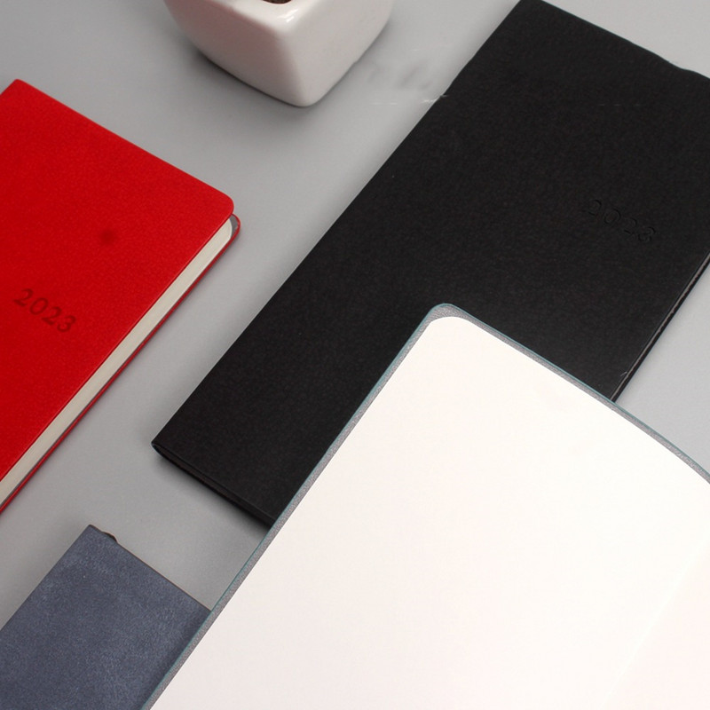 Agenda 2023 Piezīmju bloknoti Cuadernos nedēļas plānotājs A6 ādas dienasgrāmata, nēsāšana līdzi birojā Biznesa piezīmju grāmatas Jauki skiču burtnīcas