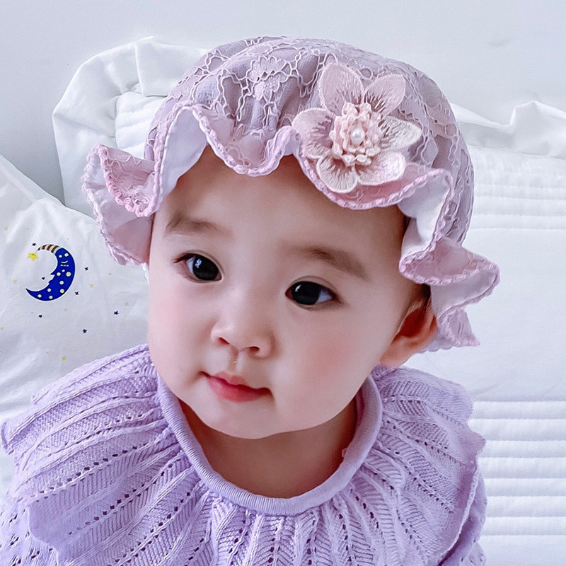 1–3 gadus veca, jauka, vasaras cepure, meitenei ar spainīti