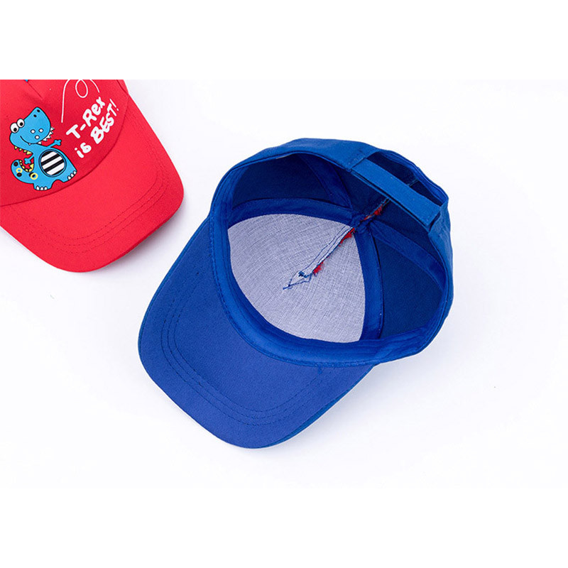 Dinozaura formas bērnu beisbola cepure 3–8 gadus veciem bērniem, moderna cepure Regulējama hiphopa cepure Pavasara vasara zēnu meiteņu sauļošanās cepure