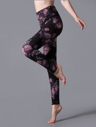 YSDNCHI szexi leggins női poliészter magas derekú leggings női levél nyomott ceruza nadrág elasztikus edzés Spandex alkalmi harisnya
