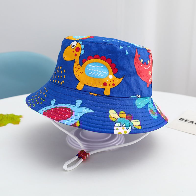 Νέα Panama Summer Baby Hats Sun Cartoon Baby Girls Καπέλο Βαμβακερό καπέλο για αγόρια με κάδο Παιδικό καπό Καπέλο για νήπια σε εξωτερικό χώρο Παιδικό καπέλο ψαρά