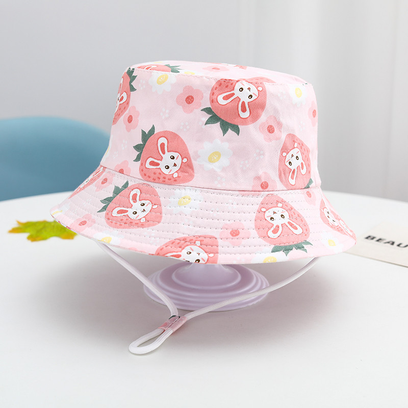 Νέα Panama Summer Baby Hats Sun Cartoon Baby Girls Καπέλο Βαμβακερό καπέλο για αγόρια με κάδο Παιδικό καπό Καπέλο για νήπια σε εξωτερικό χώρο Παιδικό καπέλο ψαρά