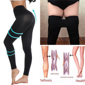 Fekete leggings Női Fitness Magas derekú Edzés Leggings Vékony nadrág Alkalmi tömör leggings Női Skinny Jegging Nagy méretű Modis