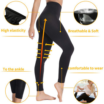 Черни клинове Дамски фитнес клинове с висока талия Тесни панталони Ежедневни плътни клинове Дамски тесни джегинси Плюс размер Modis