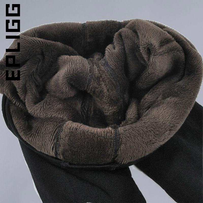 Epligg ελαστικό μαύρο κολάν Γυναικεία χειμερινά κολάν Ζεστά κολάν ψηλόμεσο μονόχρωμο βελούδο Γυναικεία χονδρό βελούδινο κολάν