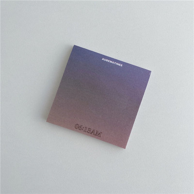 50 lap Korea Sunset Sceneryr Sticky Notes Kawaii Írószerek Aranyos jegyzettömb Jegyzettömb Irodai üzenet Irodai kellékek