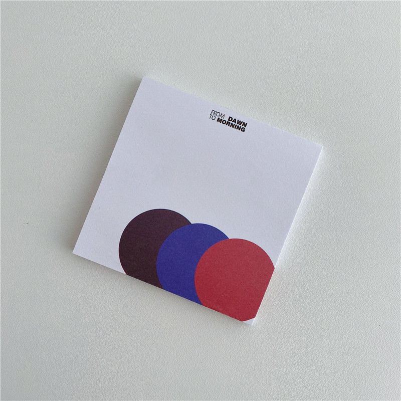 50 φύλλα Κορέα Ηλιοβασίλεμα Sceneryr Sticky Notes Kawaii Stationery Cute σημειωματάριο Σημειωματάριο Μήνυμα γραφείου Αναλώσιμα γραφείου