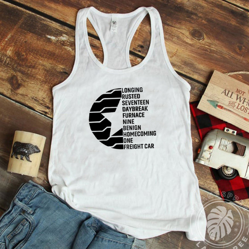 Bucky Barnes Tank Top Barnes 1917 Racerback Tank sievietēm Sebastian Stan Tops Dāvana faniem
