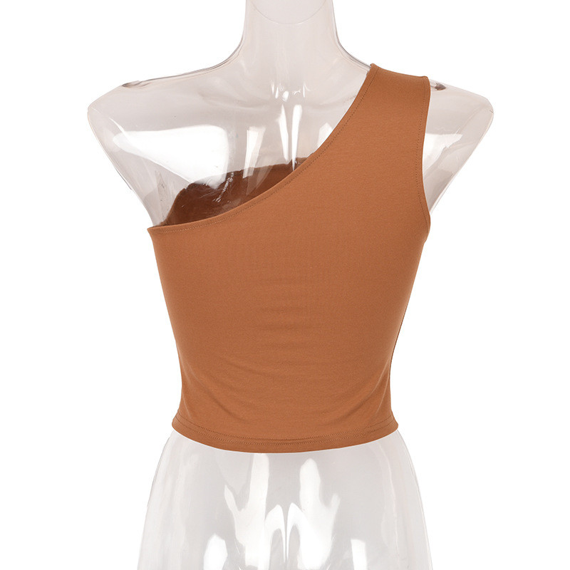 Sieviešu viena pleca seksīgi topi, modes korsetes topi, vasaras ikdienas apgrieztie topi Streetwear, sieviešu topi, sieviešu veste