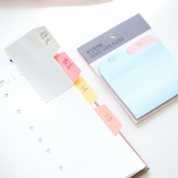Index Sticky Note 6 Color 90 Sheet Memo Pads Mini Color Label Tag Sticker for Diary Post Marker Офис Училищни пособия F188