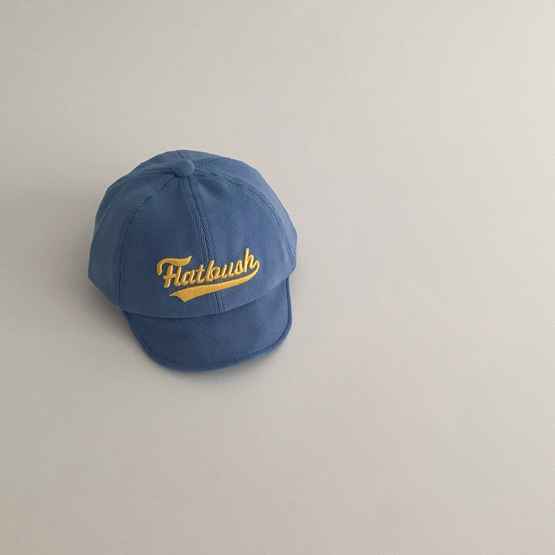 Pavasaris Rudens Meitene Zīdaiņu Izšūšana Vēstule Kasete Zēns Bērni Vienkārši Pielāgojama beisbola cepure Vasaras Bērnu Kokvilnas Saules aizsargkrēms Saules cepure