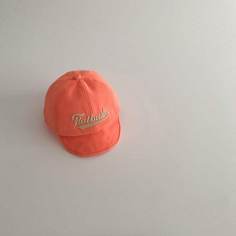 Pavasaris Rudens Meitene Zīdaiņu Izšūšana Vēstule Kasete Zēns Bērni Vienkārši Pielāgojama beisbola cepure Vasaras Bērnu Kokvilnas Saules aizsargkrēms Saules cepure