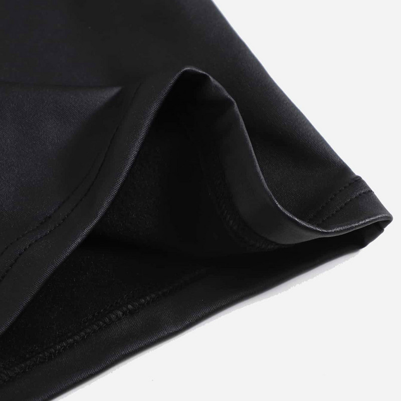 Sieviešu Y2k korsete Sexy Black Pu ādas Bustier Crop Top Mode Sieviešu siksna bez piedurknēm Camis Clubwear Summer Slim Camis P5