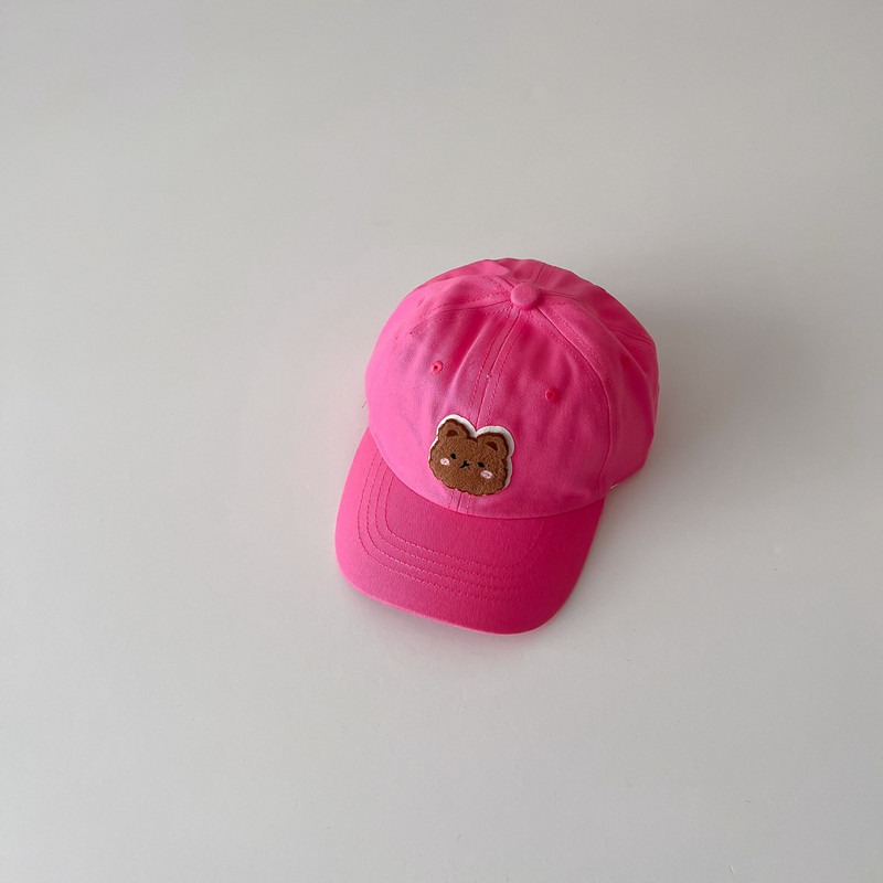 Bērni, jaukas multfilmas, izšūšanas cepures, meitenes, mazuļu mode, daudzpusīgas trušu konfektes krāsu beisbola cepures zēniem