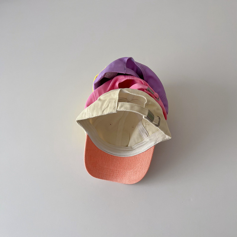 Bērni, jaukas multfilmas, izšūšanas cepures, meitenes, mazuļu mode, daudzpusīgas trušu konfektes krāsu beisbola cepures zēniem