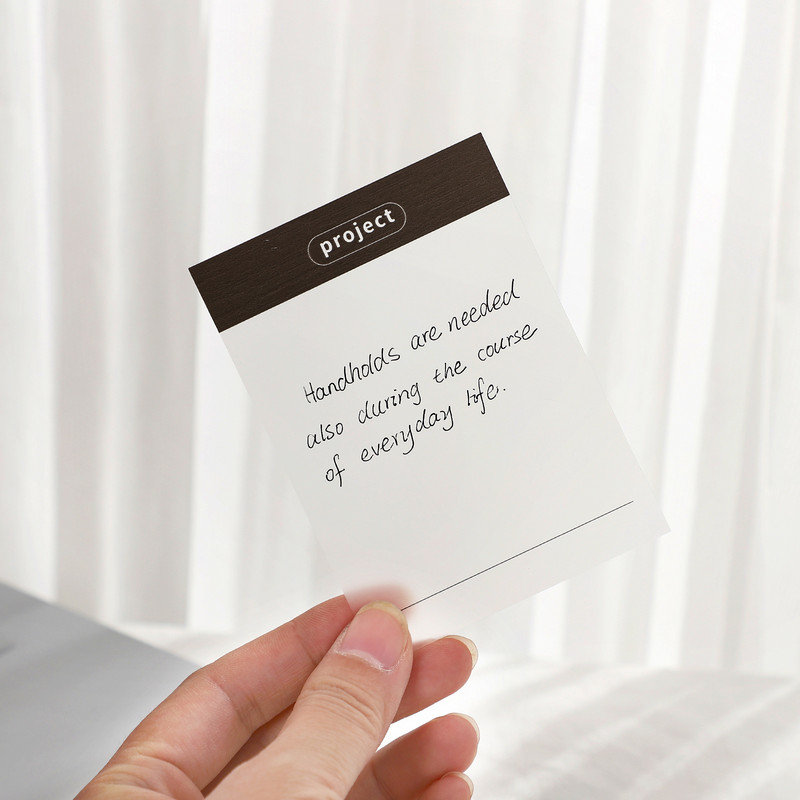 50 loksnes jauks mini ūdensizturīgs PET līmlapiņas noplēšams studentu plānošanas grāmatiņa biroja piezīmju bloks Kawaii kancelejas preces skolas piederumi