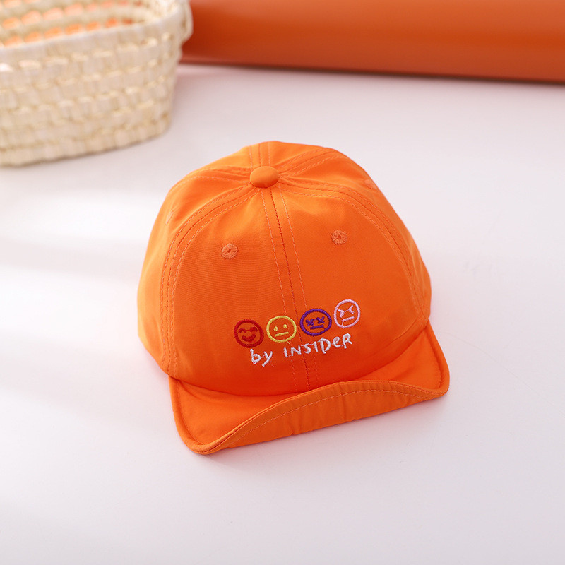 Pavasara rudens zīdaiņu zīdaiņu mīkstās malas kokvilnas beisbola cepures, bērnu izšuvumi, izteiksmes saules cepures bērnu burti Sunsrceen pludmales cepures