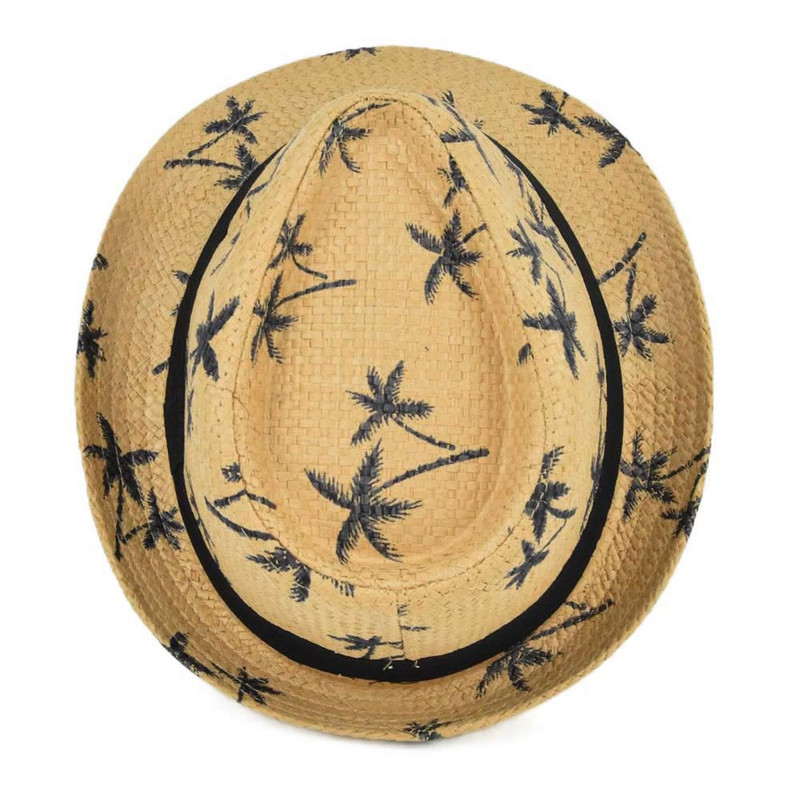 Bērniem Vasaras salmu cepure Kokosriekstu koks Bērni meitenei Zēns Aizsardzība pret sauli Pludmales cepure āra ceļojumiem Mazuļu aksesuāri