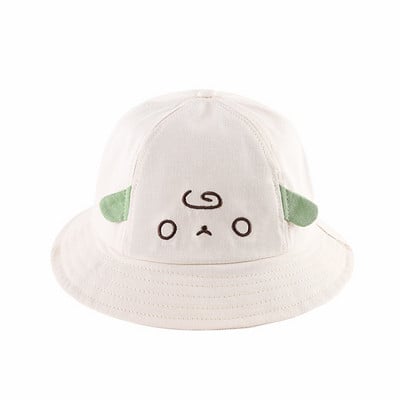 Új őszi baba napkalap gyerekek szabadtéri nyúl fül strand sapka fiú lány panama sapka unisex strand halász sapka 2-5 éves korig