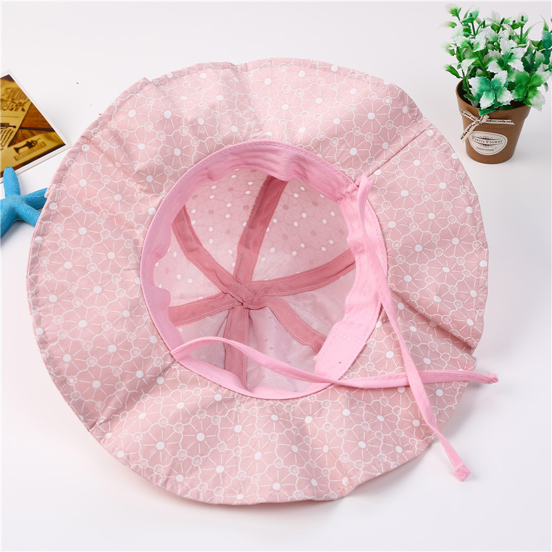 Jauka mazuļu cepure Cepurīte kokvilnas meitenei sauļošanās cepure vasaras āra bērniem bērniem Panamas cepure zīdaiņiem zēniem meitenes pludmales kausa cepures vāciņš