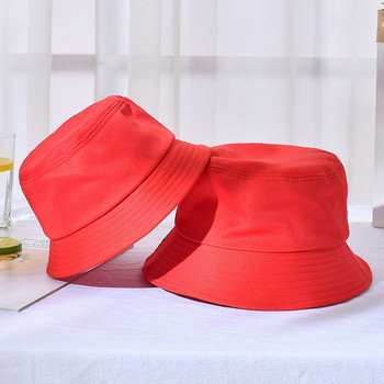 Παιδικό καπέλο κουβά Παιδικό καπέλο με φαρδύ γείσο παραλίας Μόδα Καπέλο Unisex Αντηλιακό Κορεάτικο Sun Hat Boy Girl Καλοκαιρινό καπέλο Panama Color