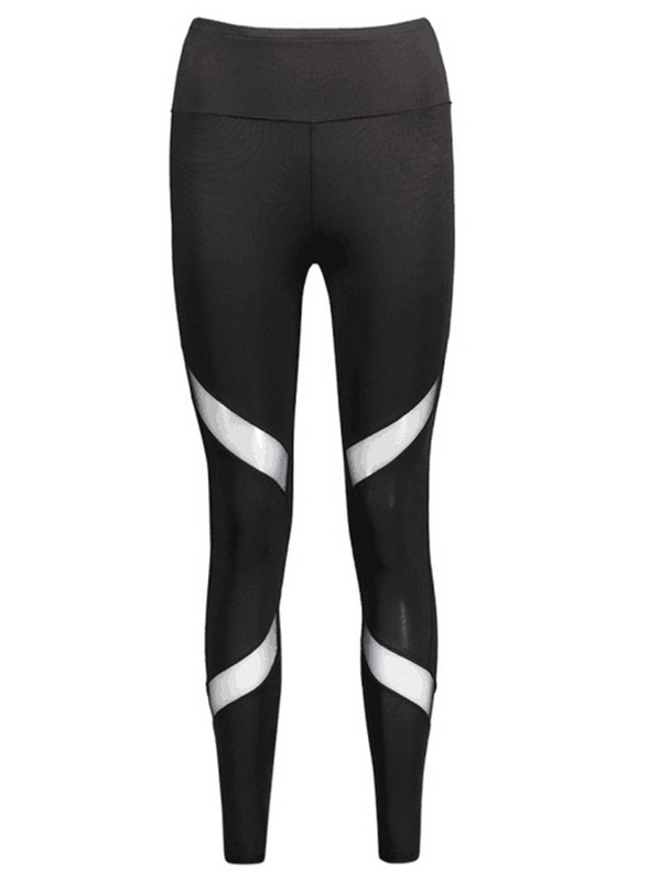 Ψηλόμεση κολάν Γυναικεία σέξι δίχτυ νήματα ισχίο ώθηση προς τα πάνω Παντελόνι Jegging γοτθικό κολάν Τζέγκινγκ πόδι Γυναικεία μόδα