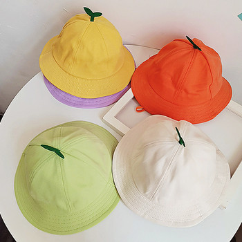 Ανοιξιάτικο καπέλο για νήπιο με Παιδικό βλασταράκι Κορδόνι Ψαρά Καπέλα Βαμβακερό ηλιακό καπέλο παραλίας για αγόρι κορίτσι Παιδιά πράσινο καπέλο Panama