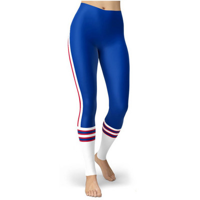 Fekete Design Vékony csíkos nyomtatott Sport Női Leggings Szűk Push Up nadrágok Femme Fitness Túrázás Magas derekú Edzőterem Leggins Ruhák